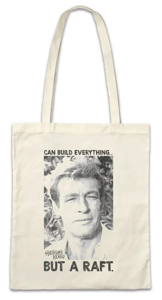 Urban Backwoods Beuteltasche Everything But A Raft Stofftasche Gilligan's Retro Series Island Insel (1-tlg), Jonas Grumby Professor Roy