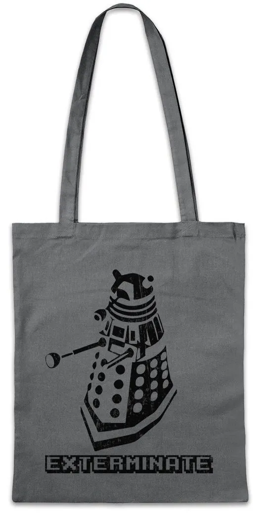 Urban Backwoods Beuteltasche Exterminate Stofftasche Graham Yasmin Ryan Doc Doctor Doktor Dr. (1-tlg), Telefonzelle Who Phone Booth
