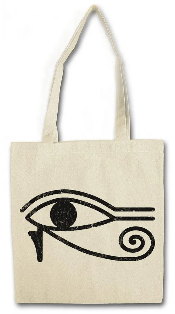 Urban Backwoods Beuteltasche Eye Of Ra I Sign Stofftasche Horusauge Auge Falcon Sun God Horus (1-tlg), Sonnengott Pharao Seth Ägypten