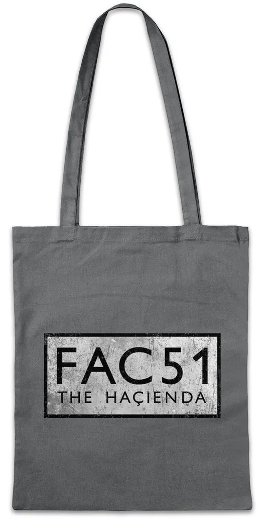 Urban Backwoods Beuteltasche Fac 51 The Hacienda 2 Stofftasche Club Factory Records New Order UK (1-tlg), Fac51 Joy Warsaw Division