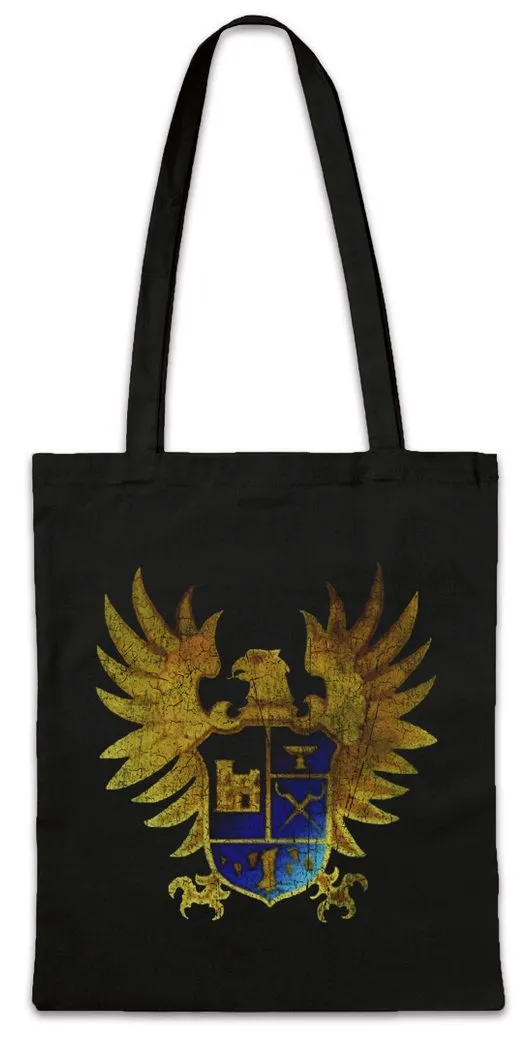 Urban Backwoods Beuteltasche Falcon Eagle Logo Stofftasche Symbol 80s Eighties Sign Crest Wappen TV (1-tlg), Series Soap Opera Angela
