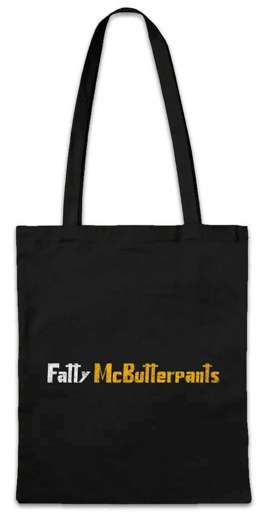 Urban Backwoods Beuteltasche Fatty McButterpants Stofftasche Dick Dicker Stolz Übergewicht Chubby (1-tlg), Pride Fat Large Big