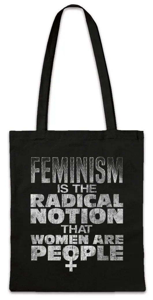 Urban Backwoods Beuteltasche Feminism IsStofftasche Venus Fist Sign Symbol Logo Women Frauen (1-tlg), March Revolution Emanzipation Rechte