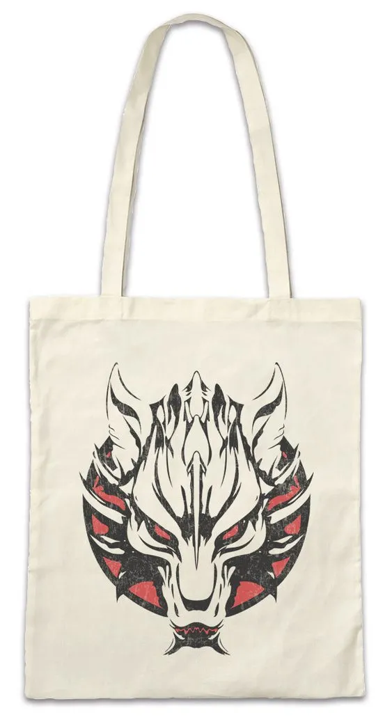 Urban Backwoods Beuteltasche Fenrir Wolf I Stofftasche Fenris Walhalla Odhin Wikinger Vikings Wotan (1-tlg), Thor Loki Midgard Arsen