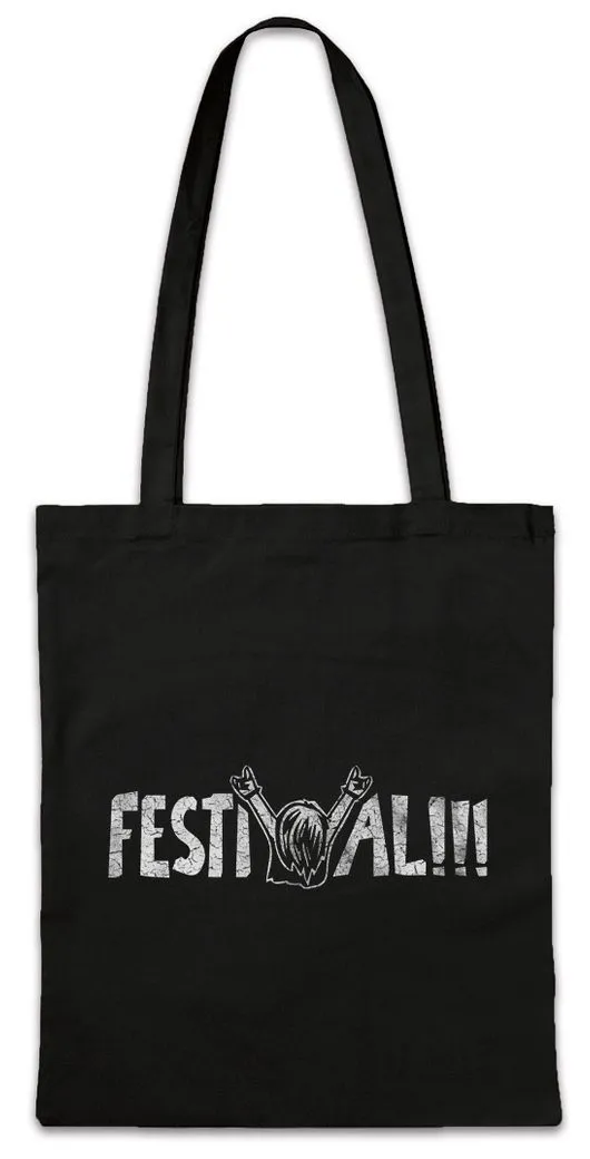 Urban Backwoods Beuteltasche Festival Stofftasche Band Punk Death Heavy Metal Hard Skulls Music (1-tlg), Teacher Rock Konzert 30