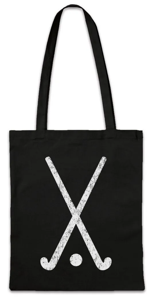 Urban Backwoods Beuteltasche Field Hockey Tools Stofftasche Player Passion Love Addiction Spieler (1-tlg), Eishockey Hockeyschläger Turnier Verein