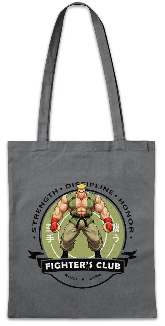 Urban Backwoods Beuteltasche Fighter's Club Guile II Stofftasche Fighter SF Karate Hadouken Ryu (1-tlg), Street Ken Kung Fu