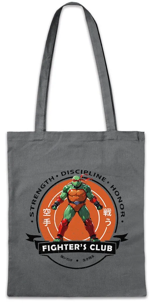 Urban Backwoods Beuteltasche Fighter's Club Raphael II Stofftasche Kung Fu Hero Mutant Mask Turtles (1-tlg), Ninja Teenage Series Comic