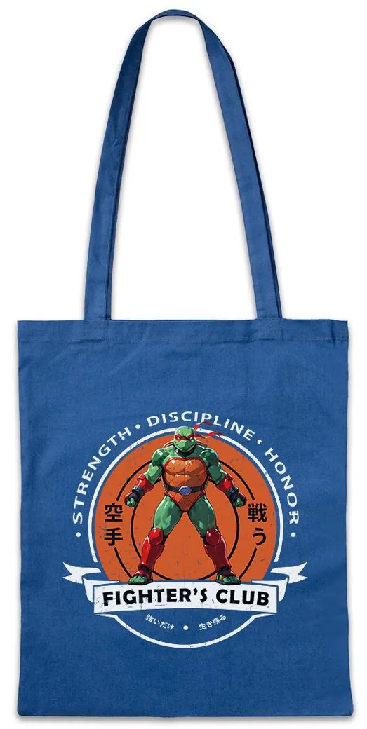 Urban Backwoods Beuteltasche Fighter's Club Raphael II Stofftasche Kung Fu Hero Mutant Mask Turtles (1-tlg), Ninja Teenage Series Comic