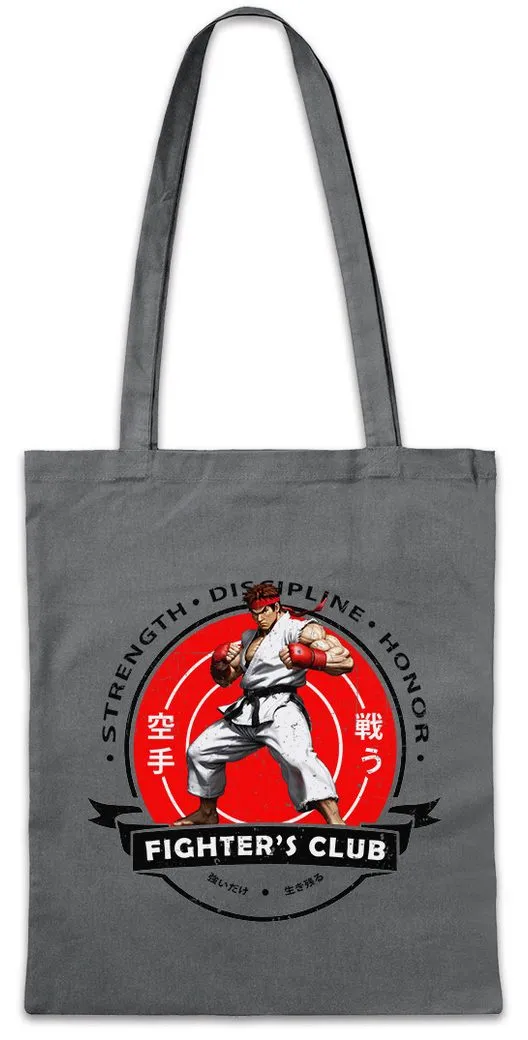 Urban Backwoods Beuteltasche Fighter's Club Ryu II Stofftasche Fighter SF Karate Hadouken Street (1-tlg), Kung Fu Martial Arts