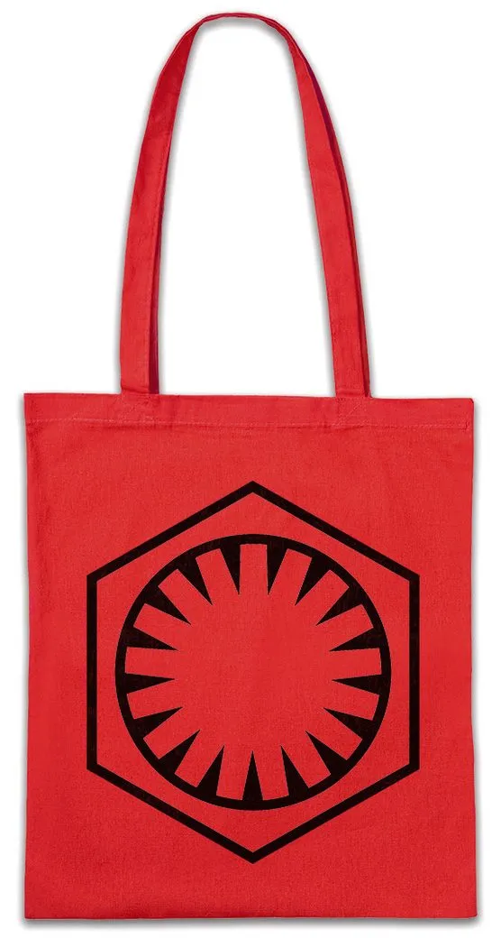 Urban Backwoods Beuteltasche First Order Flag Stofftasche Wars Krieg Empire Imperium Star Sterne (1-tlg), Der Logo Symbol Sci-Fi