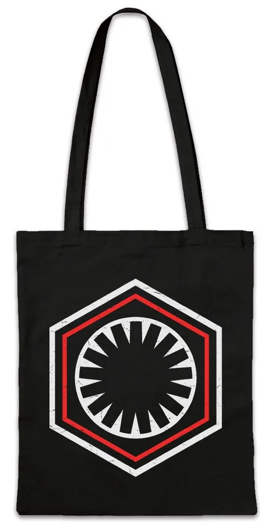 Urban Backwoods Beuteltasche First Order Logo Stofftasche Wars Krieg Empire Imperium Star Sterne (1-tlg), Der Flag Symbol Sci-Fi
