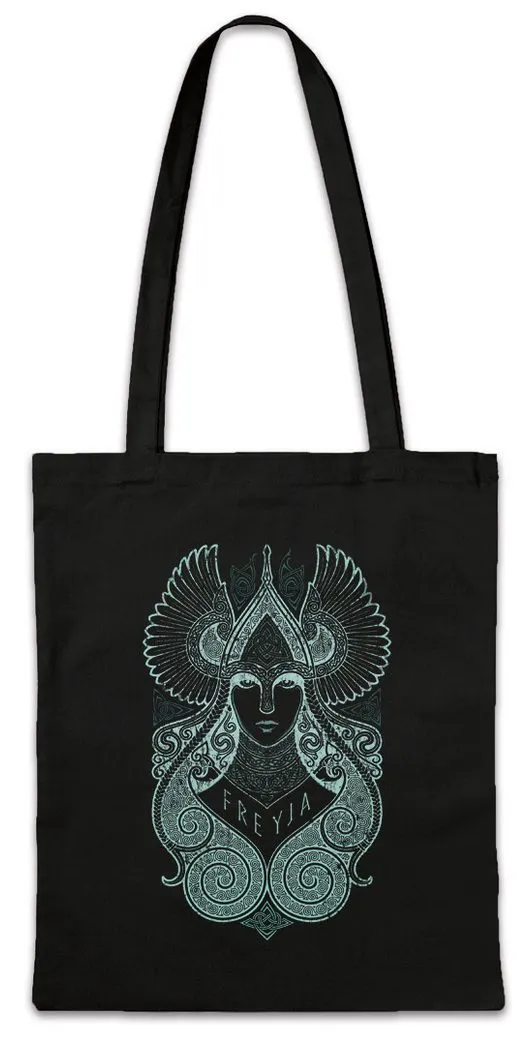 Urban Backwoods Beuteltasche Freyja II Stofftasche Freia Fenris Walhalla Odhin Thor Loki Vikings (1-tlg), Wikinger Midgard Asgard Yggdrasil
