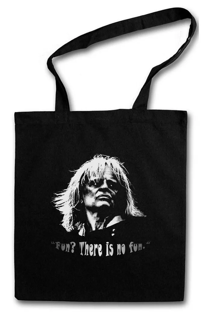 Urban Backwoods Beuteltasche Fun There Is No Fun Stofftasche Klaus Nosferatu Kinski Kult Retro (1-tlg), Fitzcarraldo Erdbeermund Herzog Aguirre