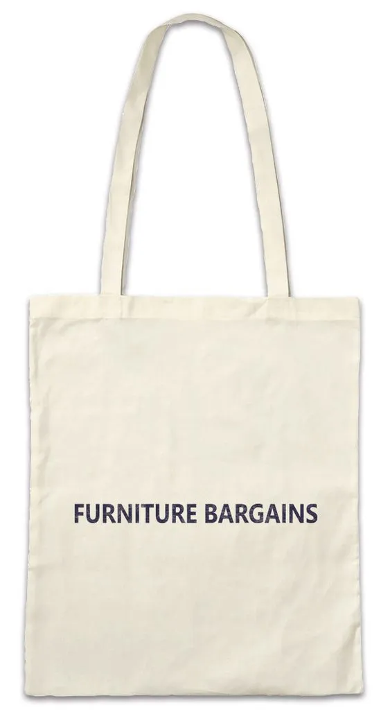Urban Backwoods Beuteltasche Furniture Bargains Stofftasche Eastenders East Symbol Zeichen Sign (1-tlg), Logo Enders Venture Ian