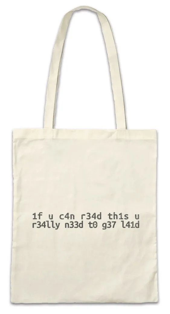 Urban Backwoods Beuteltasche G37 L41d Stofftasche Intelligenz Lehrer Teacher Professor Wahrnehmung (1-tlg), Mathe Mathematik Nerd Geek