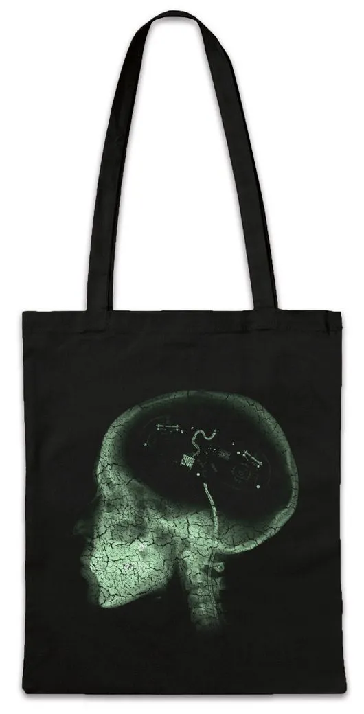 Urban Backwoods Beuteltasche Gamer Brain Stofftasche Geek Nerd Fun Informatiker Informatik Computer (1-tlg), Science IT Scientist Sysadmin