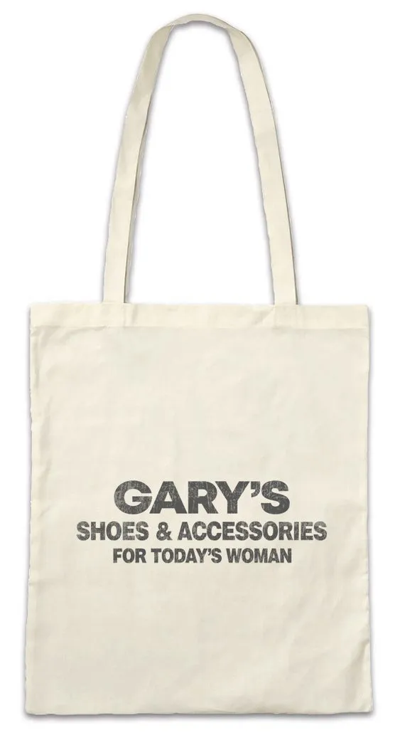 Urban Backwoods Beuteltasche Gary's Shoes & Accessories Stofftasche Married Al With Logo Children (1-tlg), Bundy Schuhgeschäft Schild Logo