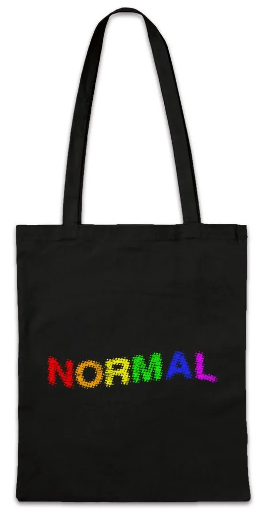 Urban Backwoods Beuteltasche Gay Normal Stofftasche Queer Schwul Lesbian Homosexuell LGBTQ Trans (1-tlg), Bisexuell Homosexual Bisexual Lesbisch