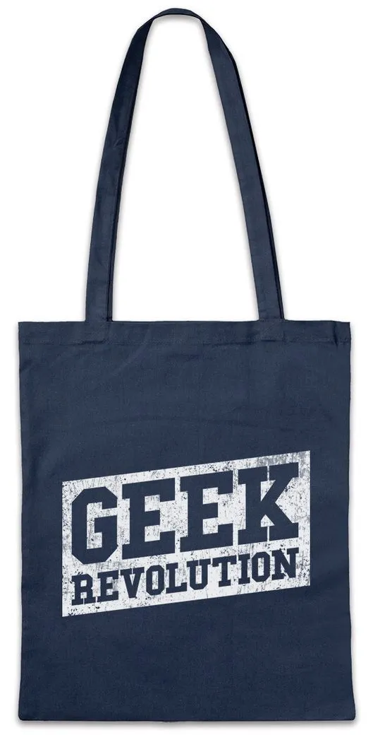 Urban Backwoods Beuteltasche Geek Revolution Stofftasche Gaming Game Nerd Controller Joystick (1-tlg), Gamepad Politik Gamer Games