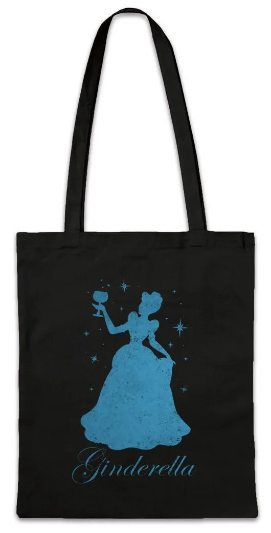 Urban Backwoods Beuteltasche Ginderella Stofftasche Alkohol Gin Drunk Party Betrunken Absturz Fun (1-tlg), Karneval Fasching Hangover Kostüm