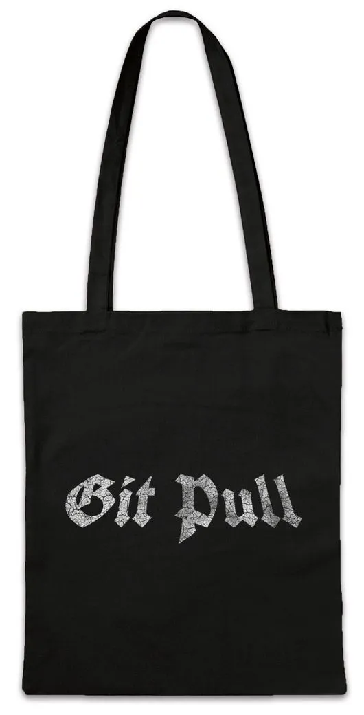 Urban Backwoods Beuteltasche Git Pull Stofftasche Pit Geek Nerd Fun Informatiker Informatik Amin IT (1-tlg), PC Computer Science Scientist