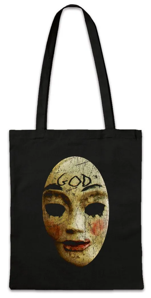 Urban Backwoods Beuteltasche God Mask Stofftasche The Maske Purge God Symbol Zeichen Annual Logo (1-tlg), Sign The New Founding