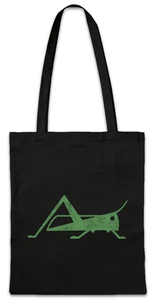 Urban Backwoods Beuteltasche Grasshopper Territory Stofftasche Into The Badlands Sunny Symbol (1-tlg), Zeichen Logo Sign Quinn