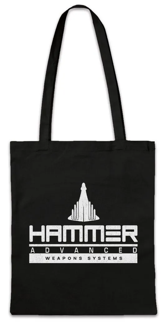 Urban Backwoods Beuteltasche Hammer Advanced Weapons Systems Stofftasche Iron Logo Arc Man Stark (1-tlg), Reactor Tony Mark II