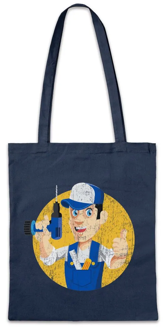 Urban Backwoods Beuteltasche Handyman I Stofftasche Handwerk Handwerker Heimwerker Hausmeister (1-tlg), Repairman DIY Enthusiast Mann