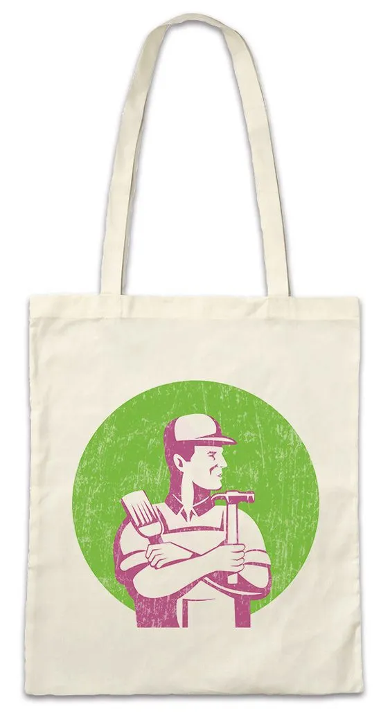 Urban Backwoods Beuteltasche Handyman IV Stofftasche Handwerk Handwerker Heimwerker Hausmeister (1-tlg), Repairman DIY Enthusiast Mann