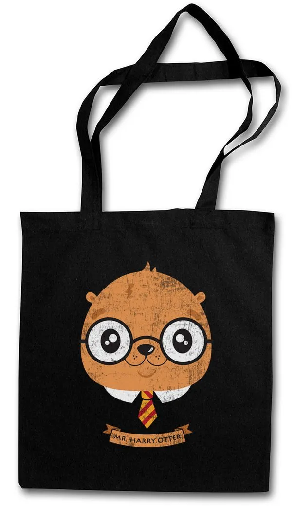 Urban Backwoods Beuteltasche Harry Otter Stofftasche Shirt Wizard Animal Wildlife Nature Fun Potter (1-tlg), Outback Forest Woods Canada