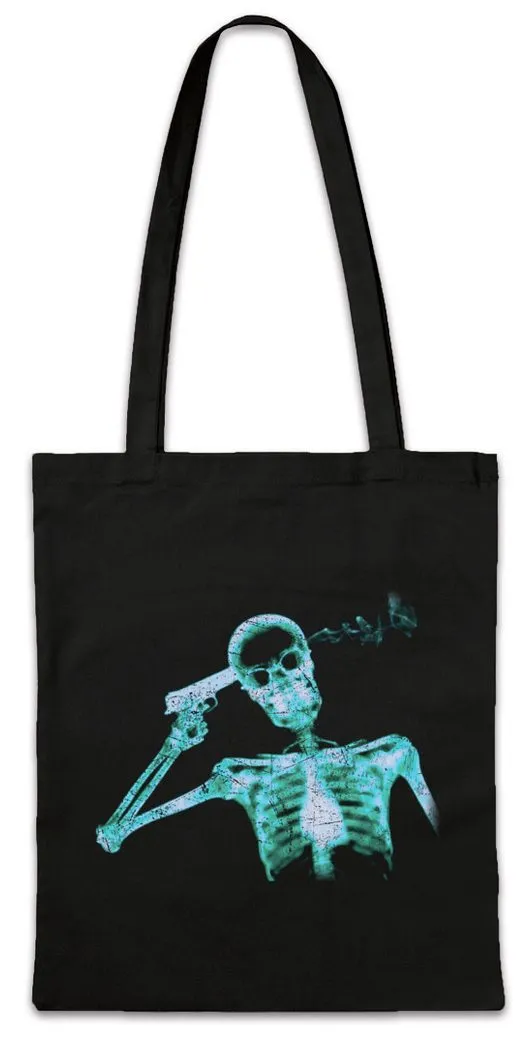 Urban Backwoods Beuteltasche Headshot Stofftasche Ego Shooter Geek Games Gamer Gaming MMORPG RPG (1-tlg), Nerd Fun VG PC