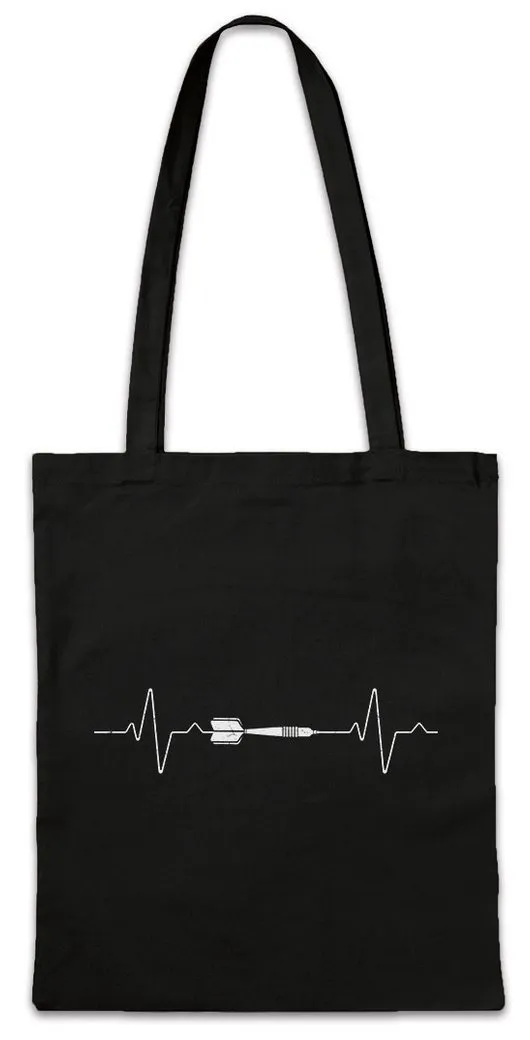 Urban Backwoods Beuteltasche Heart Rate Darts Stofftasche Dartpfeil Spiel Sport Hobby 180 Arrow PDC (1-tlg), Meister Bar Fun