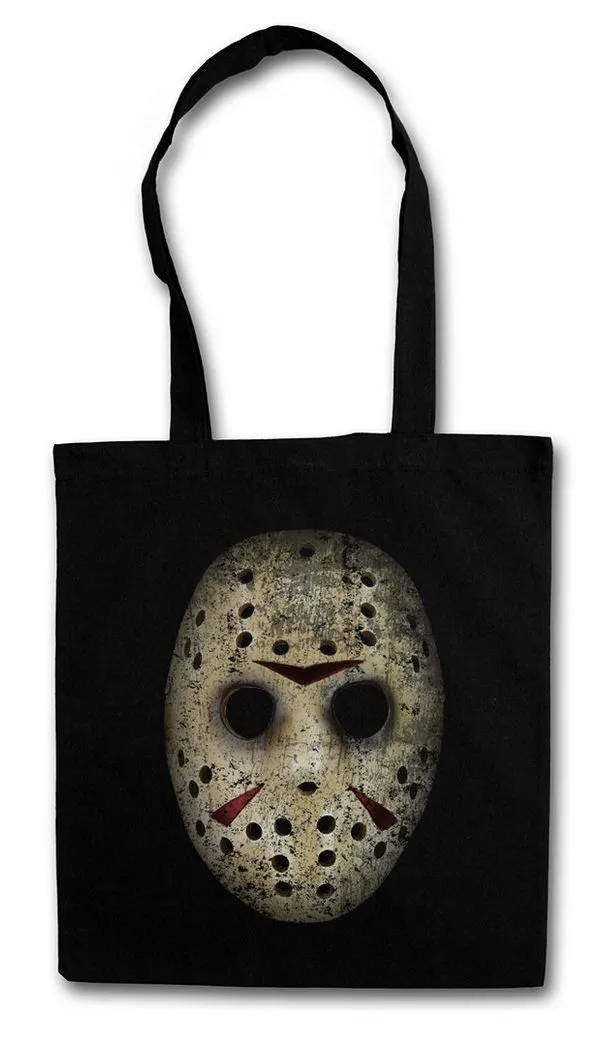 Urban Backwoods Beuteltasche Hockey Mask Stofftasche Freitag Movie Ice Machete 13 Friday Jason (1-tlg), Horror 13th Camp Bat