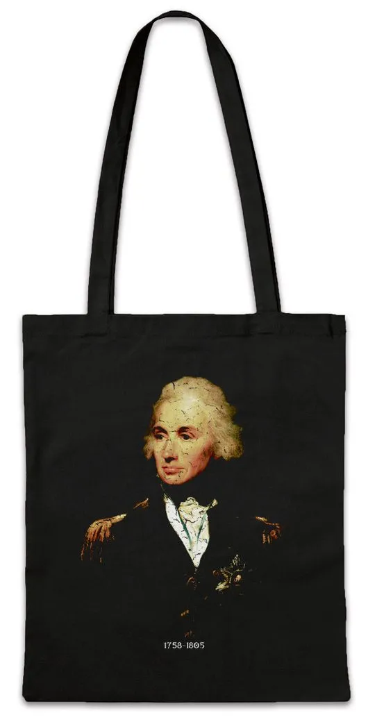 Urban Backwoods Beuteltasche Horatio Nelson Stofftasche 1st Viscount Nelson Royal Navy Battle (1-tlg), Trafalgar Admiral Marine Captain
