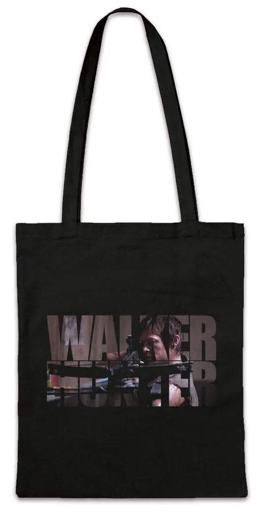 Urban Backwoods Beuteltasche Hunter II Daryl Dixon Stofftasche Beißer The Walking Zombie Living Day (1-tlg), Michonne Dead TV Comic