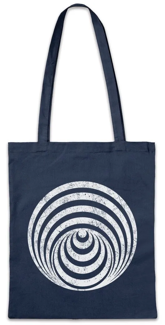 Urban Backwoods Beuteltasche Hypno Circle I Stofftasche Kreis Kreisel Spirale Hypnose (1-tlg), Hypnotisierend Hyptnotiseur Zauberer Magier