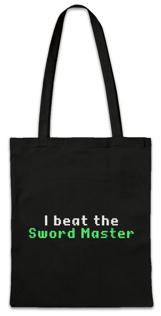 Urban Backwoods Beuteltasche I Beat The Sword Master Stofftasche Monkey Swordmaster Island The (1-tlg), Secret Game Kult