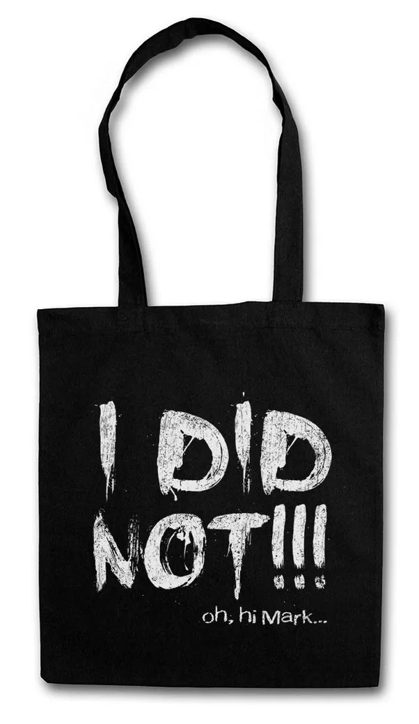Urban Backwoods Beuteltasche I Did Not Stofftasche Oh Hi Mark The Johnny Lisa Tommy Room Movie Hit (1-tlg), Her Wiseau Fun Kult