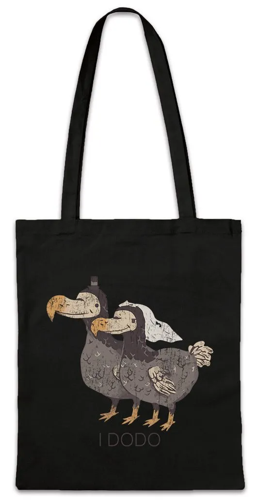 Urban Backwoods Beuteltasche I Dodo Stofftasche Hochzeit WeddingMariage Liebe Amour Love Couple (1-tlg), Paar Hochzeitstag Geschenk Trauung