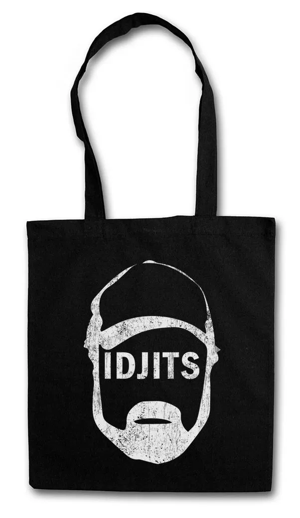Urban Backwoods Beuteltasche Idjits Stofftasche Supernatural Fun Dean Logo Pentragramm Pentacle (1-tlg), Flaming Idiots Series