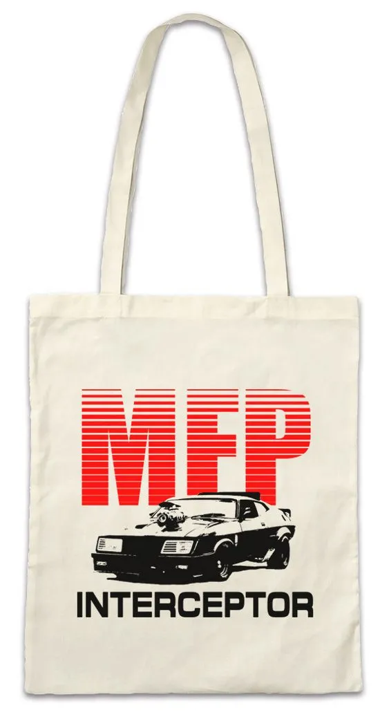 Urban Backwoods Beuteltasche Inter II Main Force Patrol Logo Stofftasche MFP Interceptor Police 2 (1-tlg), Miller Fury Mad Road