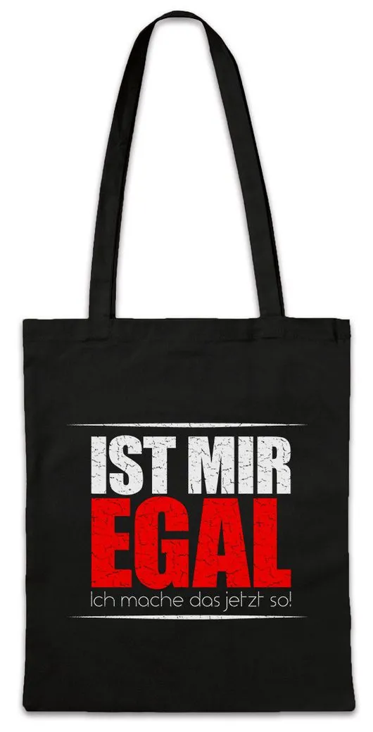 Urban Backwoods Beuteltasche Ist mir Egal Ich mache Das Jetzt So Stofftasche Fun Spaß Mechaniker (1-tlg), Geschenk Handwerker Meister Beruf
