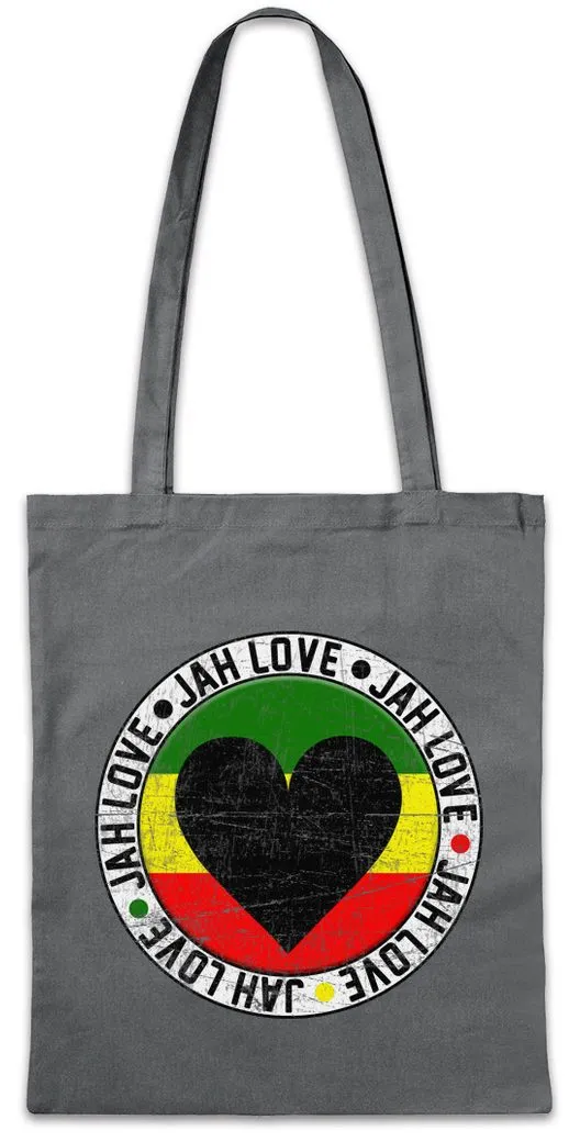 Urban Backwoods Beuteltasche Jah Love Stofftasche Reggae Music Jah Babylon MusikBob (1-tlg), Reggae Marley Irie Ska