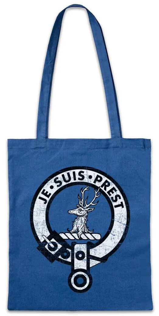 Urban Backwoods Beuteltasche Je Suis Prest Stofftasche Battle Outlander Bannockburn 1314 William (1-tlg), Wallace Jamie Fraser Claire