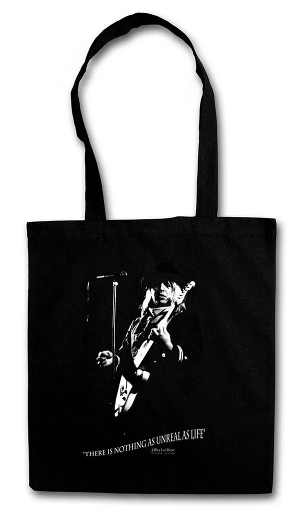 Urban Backwoods Beuteltasche Jeffrey Lee Pierce Retro Stofftasche The Memorial Gun Classic Club (1-tlg), Rock Miami Album Musik