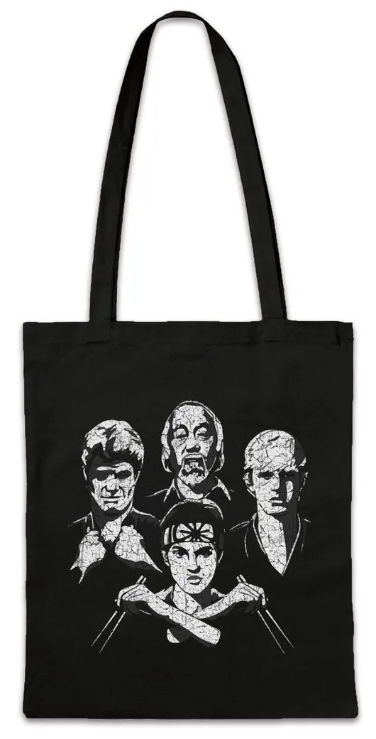 Urban Backwoods Beuteltasche Karate Rhapsody Stofftasche The Album Karate Bohemian Queen Kid Cobra (1-tlg), Daniel Kai Mr. Mister