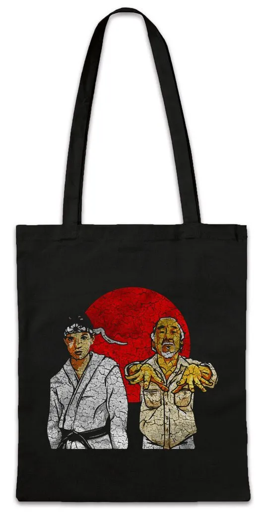 Urban Backwoods Beuteltasche Karate Team Stofftasche Daniel Mr. Mister Kesuke Kid Kai Matrtial Arts (1-tlg), LaRusso Miyagi Kreese Cobra
