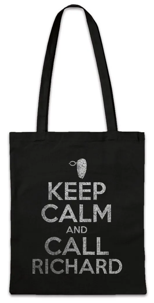 Urban Backwoods Beuteltasche Keep Calm And Call Richard Stofftasche Belfast Boardwalk Nucky (1-tlg), Thompson Empire Atlantic TV